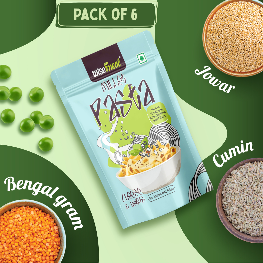 3+3 Cheese & Herbs - Millet Pasta Combo Offer