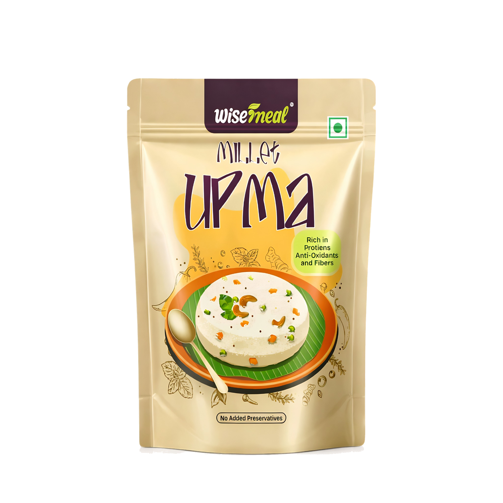 WiseMeal Millet Upma Mix – Healthy Instant Millet Breakfast Mix