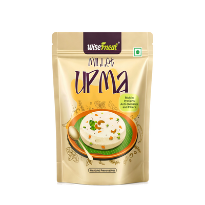 WiseMeal Millet Upma Mix – Healthy Instant Millet Breakfast Mix