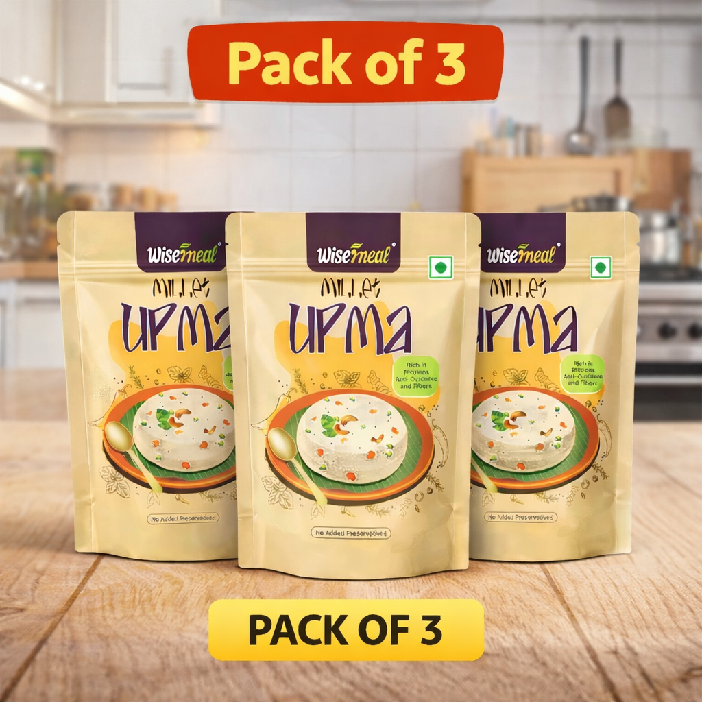 WISEMEAL MILLET UPMA COMBO