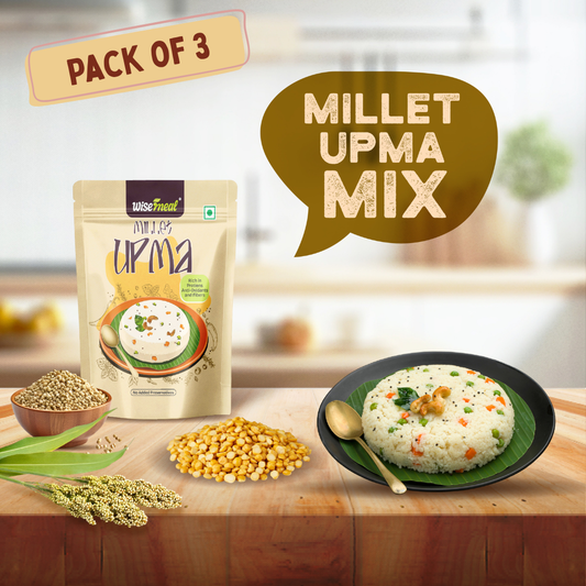 WISEMEAL MILLET UPMA COMBO