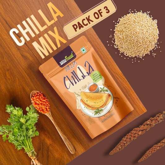 WISEMEAL MILLET CHILLA COMBO