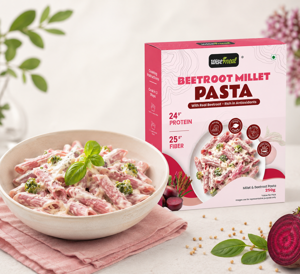 Beetroot & Ragi Millet Pasta – Kids' Favorite